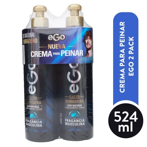 2pack Crema Para Peinar Ego 524 ml
