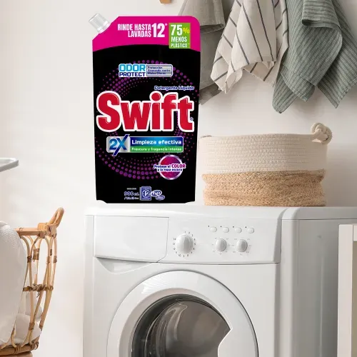 Detergente Swift Líquido Ropa Oscura - 900 ml