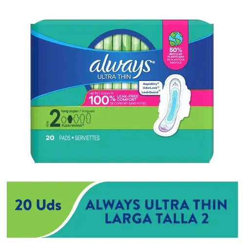 Always Toa Sanit Ultra Thin Talla 2 20 Unidad