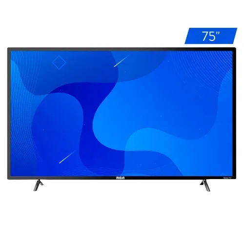 Pantalla RCA LED Smart Roku 4K -75 pulgadas