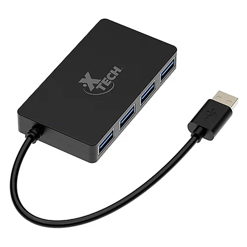 Concentrador Usb 4p 5v Hasta 5gbp Xtc391