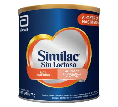 Fórmula Infantil  Similac® Sin  Lactosa, A Partir Del Nacimiento - 375g