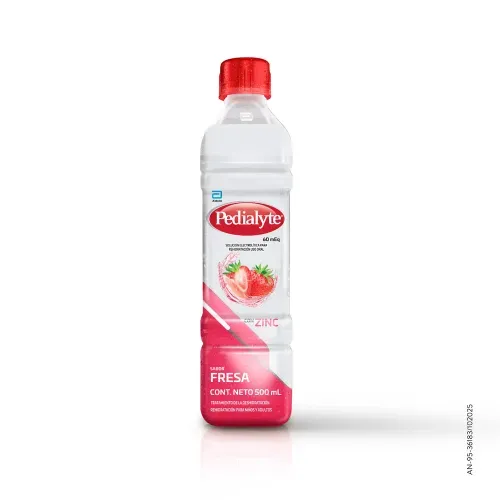 Suero de Rehidratación Pedialyte Líquido Fresa 60 mEq -500 ml