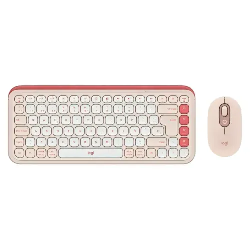 Logi Teclado y Mouse Pop Icon Bt Rs