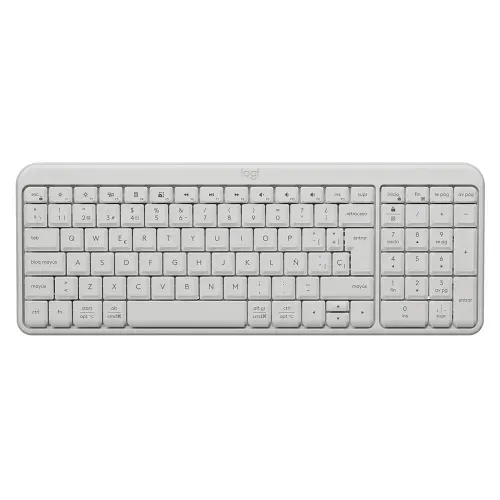 Logi Teclado K250 Compact Bt Spa Wh