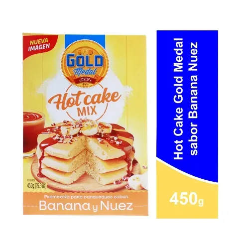 Gold Medal Mezcla p Panqueq Banana 450 g