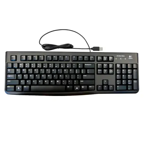 Logi Teclado K120 Corded Usb Spa