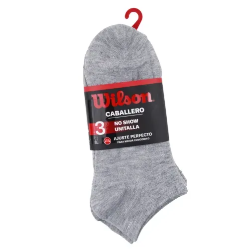 Pack 3 Medias Tin Wilson Cabllero Jaspe Sin Felpa Modelo: B5828