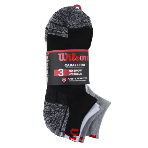 Pack 3 Medias Tin Wilson Caballero Multicolor Afelpado Modelo:B5847