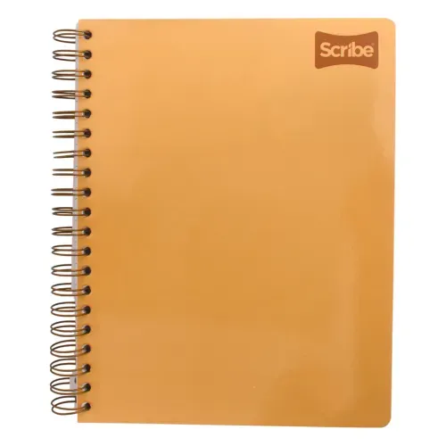 Cuaderno Scribe Steno Kraft 5mat 18p