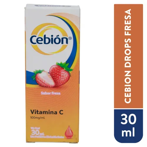 Cebion Gotas Fresa 30ml