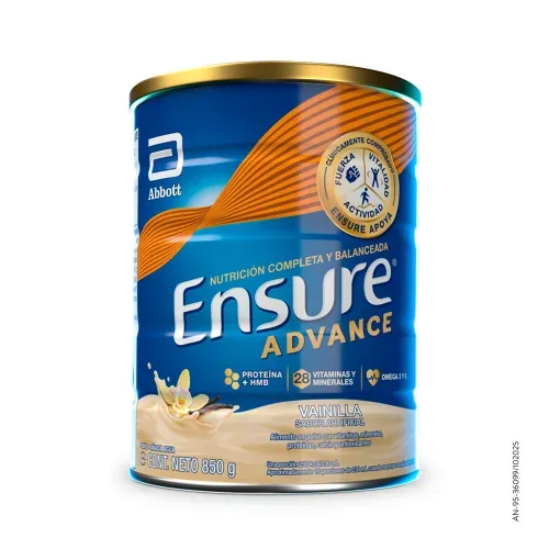 Complemento Nutricional Ensure® Advance Vainilla -850 g
