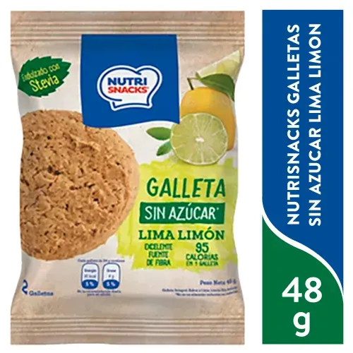 Nutrisnacks Gall Sin Azuc Lima Limo 48Gr