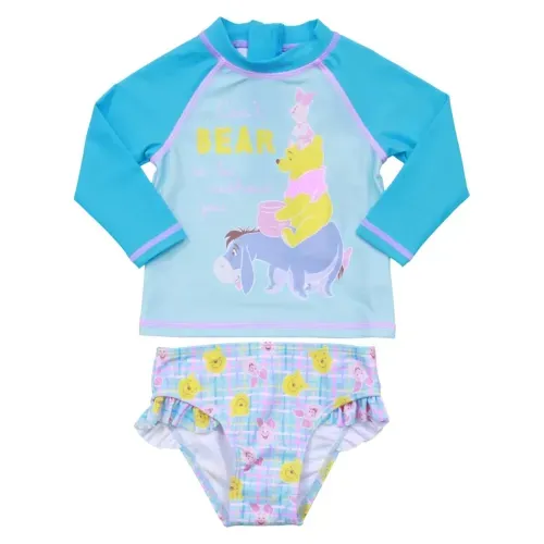 2pc Traje De Bano Uv Pooh T6 36m