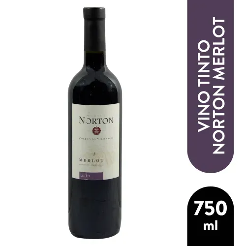 Vino  Norton Tinto De Merlot - 750 ml