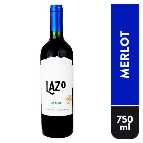 Vino Lazo Tinto Merlot - 750 ml