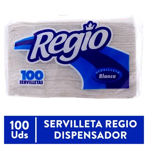 Servilletas Regio de Papel -100 Hojas