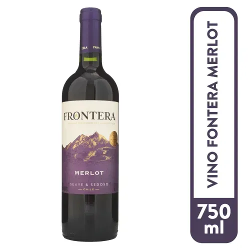 Vino Tinto Frontera De Merlot -750ml