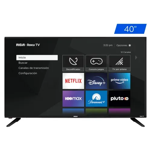 Pantalla RCA LED Smart RC40RK HD - 40 pulgadas