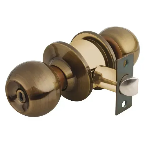Cerradura De Pomo Tipo Esfera Laton An