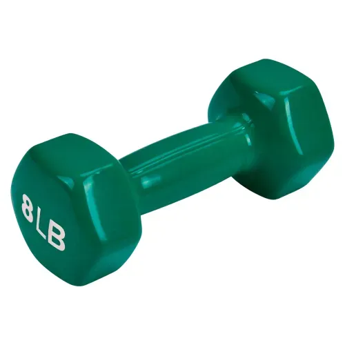 Mancuernas Athetic Works De Vinilo - 8Lb