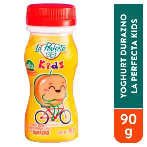 Yoghurt Durazno La Perfecta Kids 90 Gr
