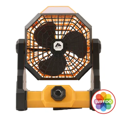 Ventilador Ozark Trail outdoor con luz  para campismo