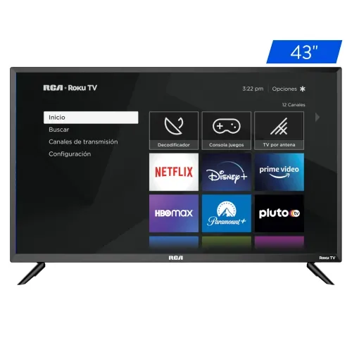 Pantalla RCA LED Smart FHD Roku TV - 43 pulgadas