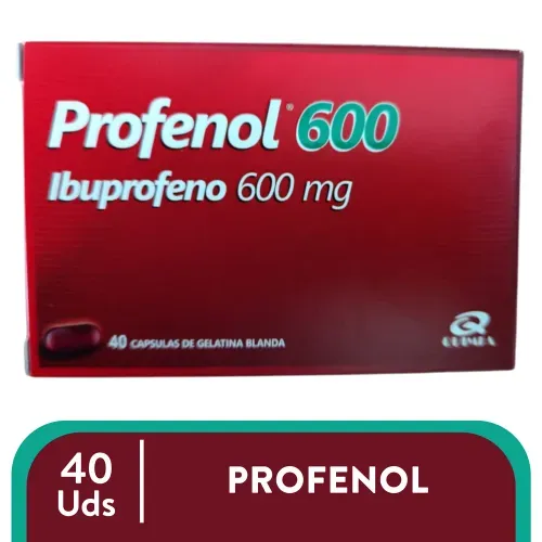 Profenol 600Mg Quimfa 40Cap Liqgel