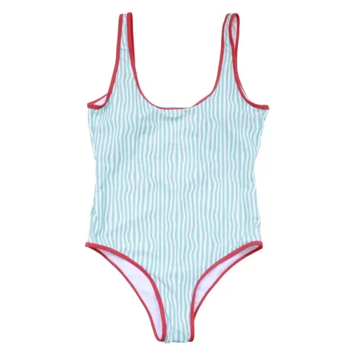 Traje De Bano Familia Rayas