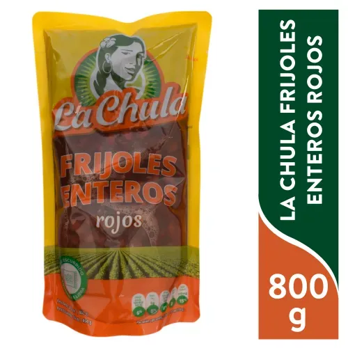 Frijoles La Chula Rojo Enteros 800gr