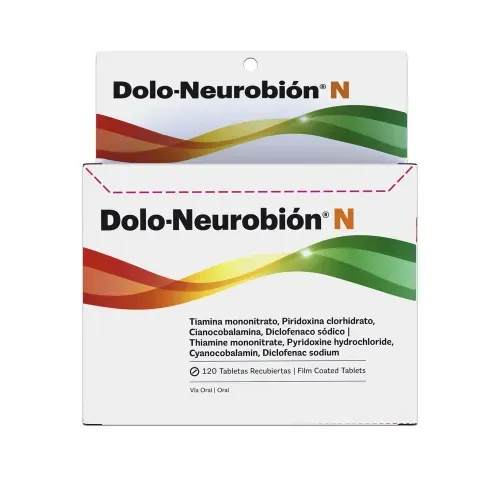 Tabletas Dolo-Neurobión N - 120 Uds-Precio indicado por unidad