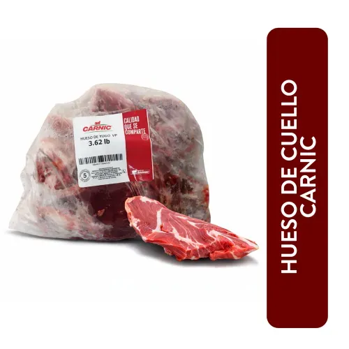 Hueso De Cuello Empacado Carnic Libra