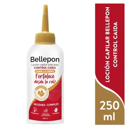 Tratamiento En Crema Bellepon Loción Capilar Anticaida - 250ml
