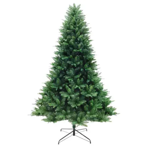 Árbol  Holiday Time verde alto 2519 ramas mixtas N16 Navidad - 270 cm