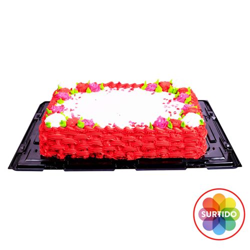 Pastel Media Plancha Vainilla