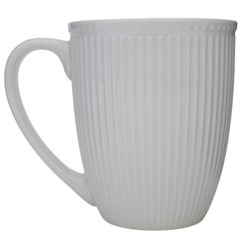 Ms Taza Embosada Color Blanco 12onz