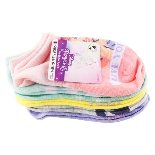 Calcetin 6pk Bajo Para Ninas