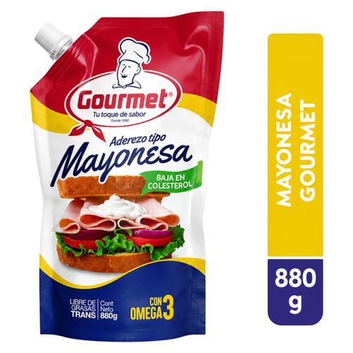 Mayonesa Gourmet Reducida Lipido - 880 g