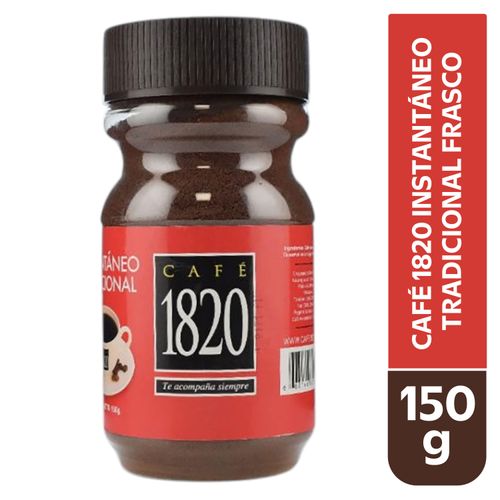 Café  1820 Instantáneo Tradicion Frasco - 150 g